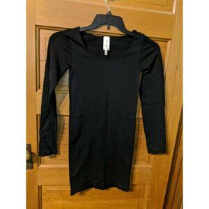 Dynamic Training Top Black Stretch Long Sleeved Reebok Women's One Size